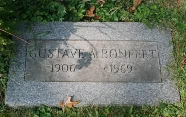 Bonfert Gustav 1906-1969 USA Grabstein